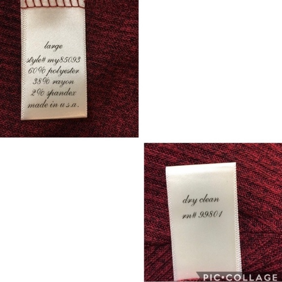 Francesca’s Alya Elbow Patches Thermal Academia Fall Festive Dress - Size L - Picture 7 of 8